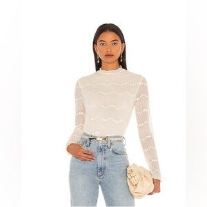 BB Dakota by Steve Madden Dreamland Top in Antique White